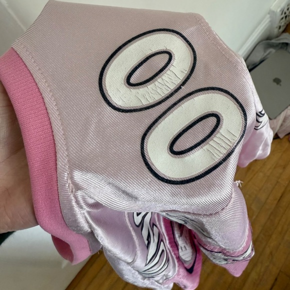 NFL Denver Broncos pink mesh v-neck jersey - Picture 9 of 9